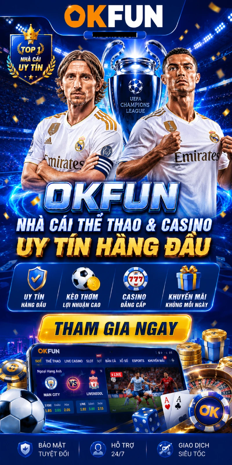 OKFUN 🎖️ Link Đón FIFA World Cup 2026 | Tải App Nhận 38888K 2 okfun nha cai the thao and casino uy tin okwin
